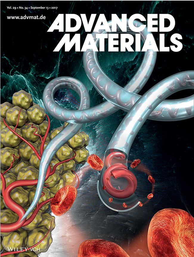 含螺旋血管通道的水凝膠纖維制備技術 含螺旋血管通道的水凝膠纖維制備技術