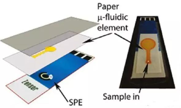 紙基檢測芯片