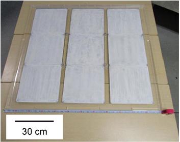圖 大型光催化板式反應器的外觀 圖 大型光催化板式反應器的外觀