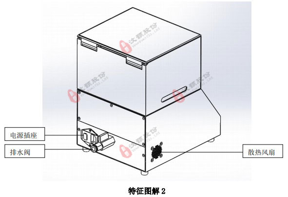 實(shí)驗(yàn)室恒溫水浴搖床外觀圖