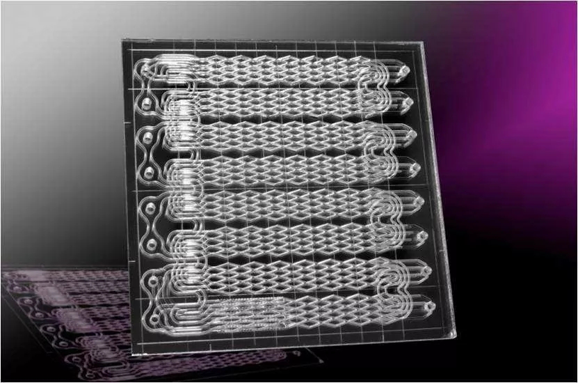 圖1 微反應器中的一種