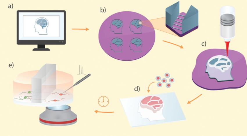 3D打印的軟光刻工藝的圖形 3D打印的軟光刻工藝的圖形